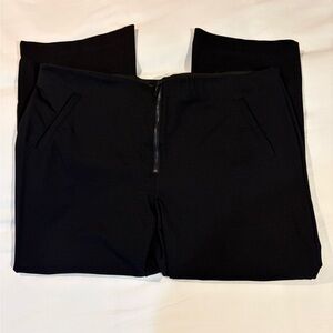 Karl Lagerfeld Elegant Black High waist Capri pants